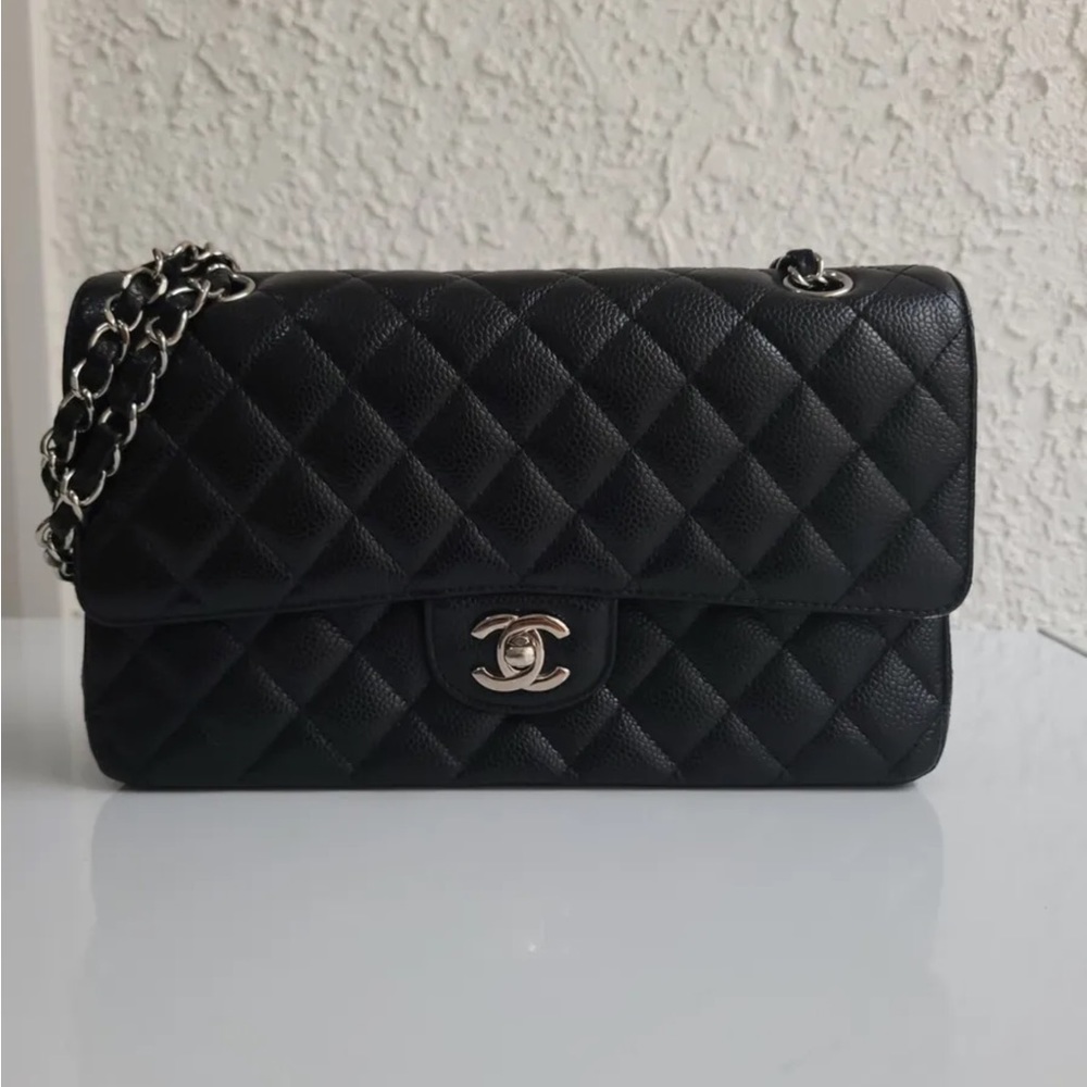 *Sold* Chanel Classic Medium Caviar Flap Bag